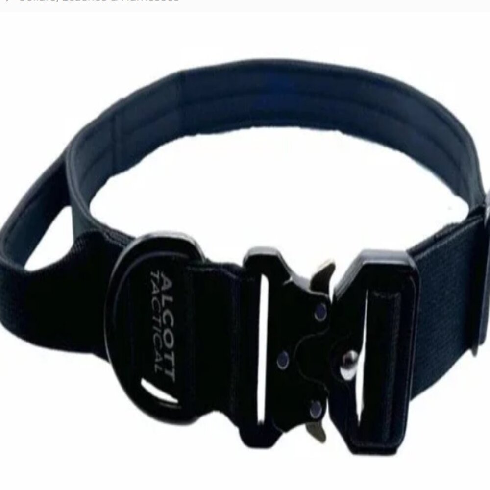 NWT Alcott 15-20" Medium Black Tactical Dog Collar
